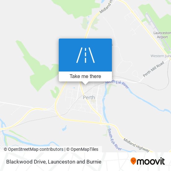 Blackwood Drive map