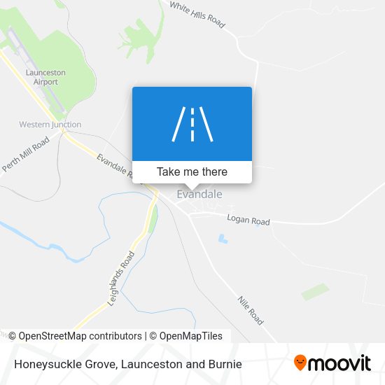 Honeysuckle Grove map