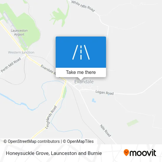 Honeysuckle Grove map