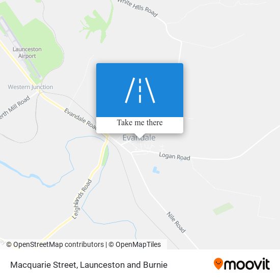 Macquarie Street map