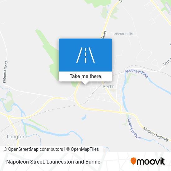 Napoleon Street map