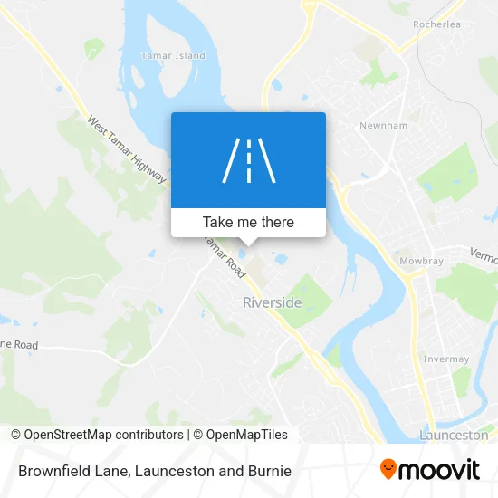 Brownfield Lane map