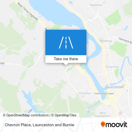 Chevron Place map