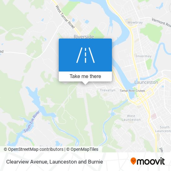 Clearview Avenue map