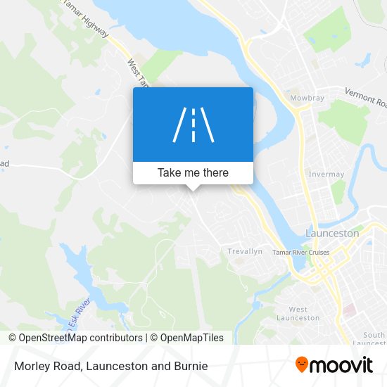 Morley Road map