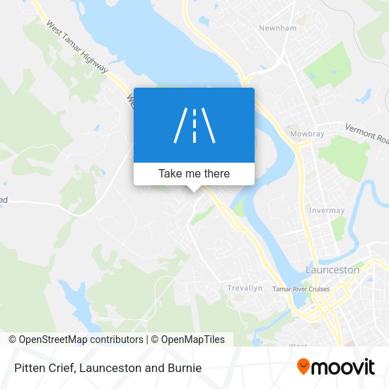 Pitten Crief map