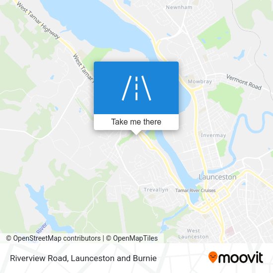 Riverview Road map