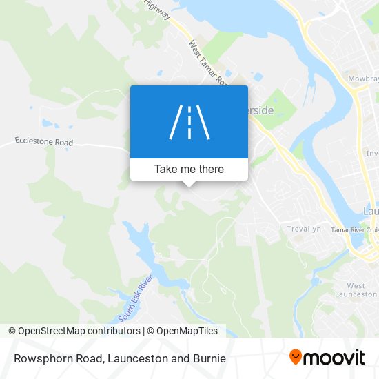 Rowsphorn Road map