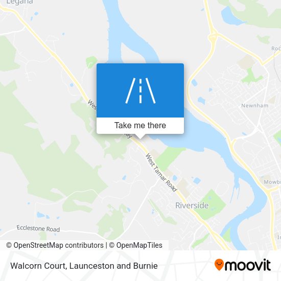 Walcorn Court map