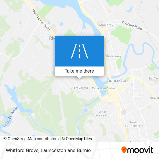 Whitford Grove map