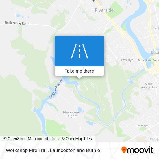Workshop Fire Trail map