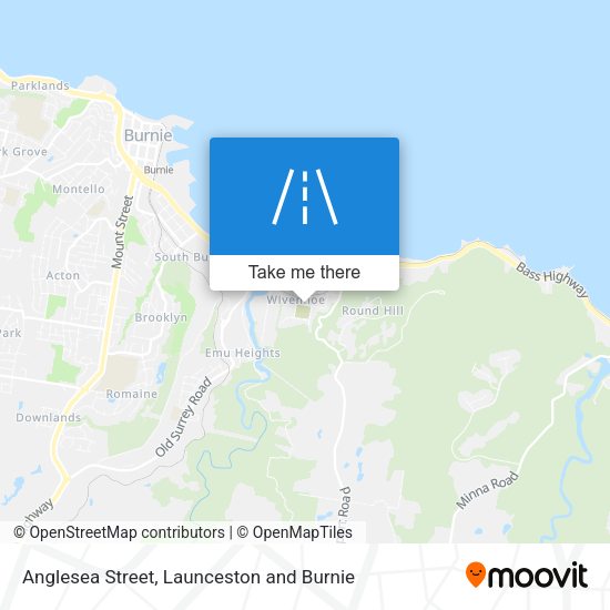 Anglesea Street map