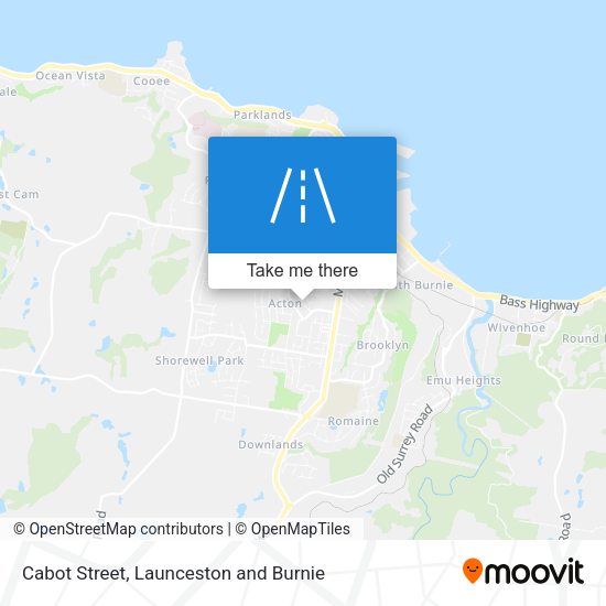 Cabot Street map