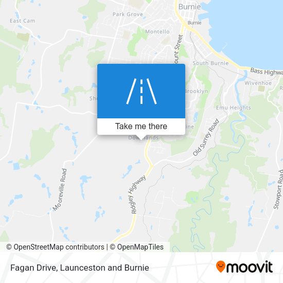 Fagan Drive map