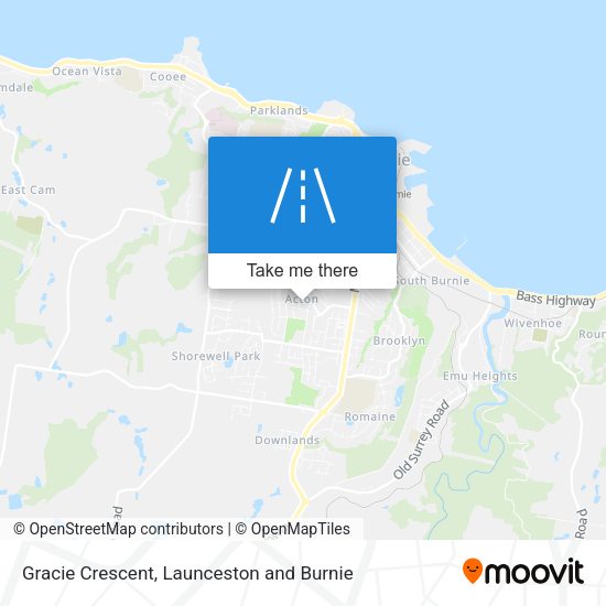Gracie Crescent map