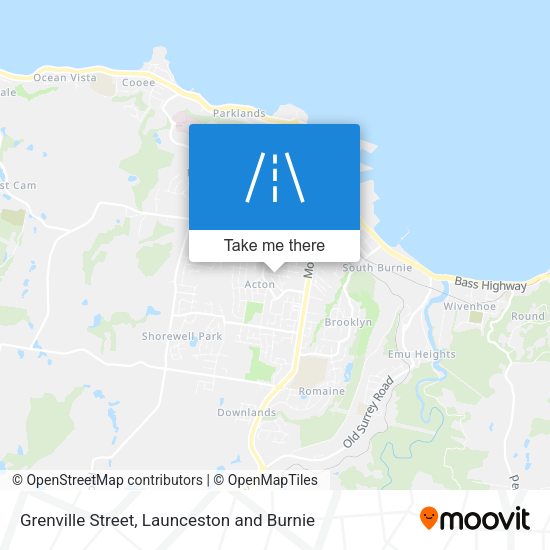 Grenville Street map