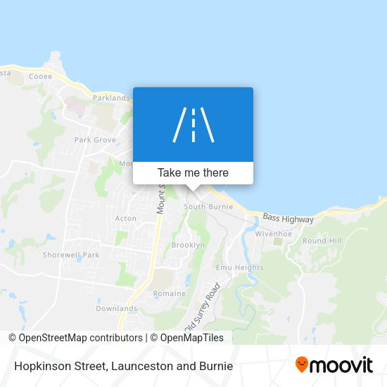 Hopkinson Street map