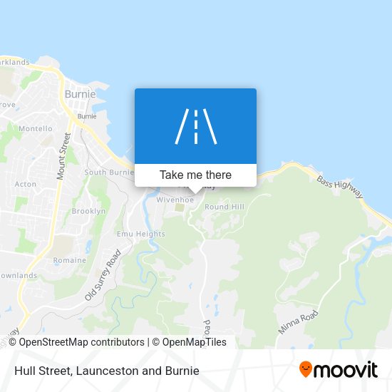 Hull Street map