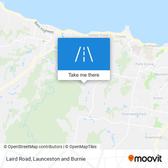 Laird Road map