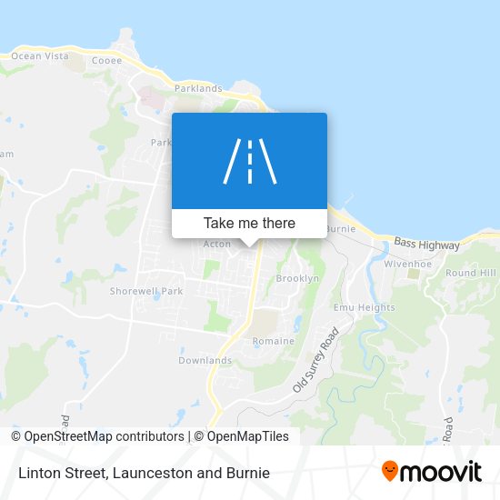 Linton Street map