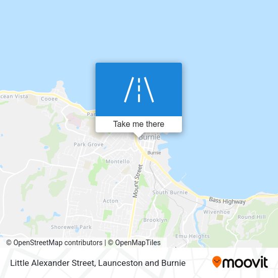 Little Alexander Street map