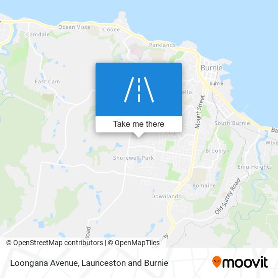 Loongana Avenue map