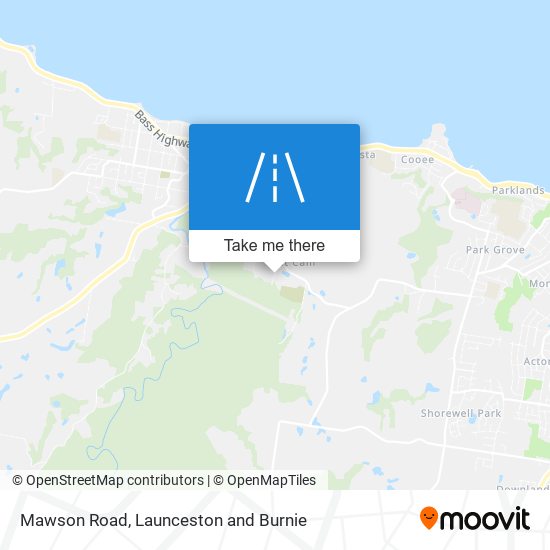 Mawson Road map
