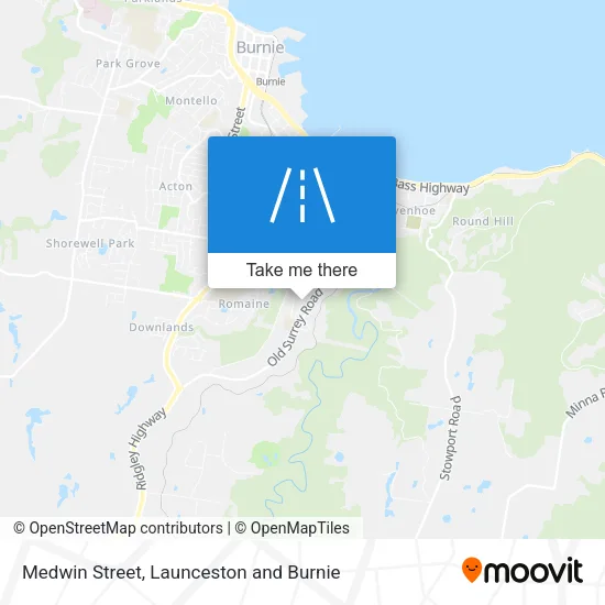 Medwin Street map