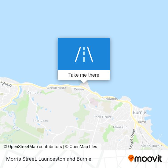 Morris Street map