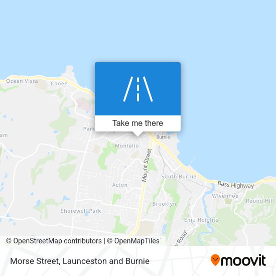 Morse Street map