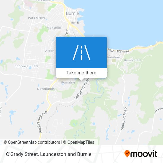 O'Grady Street map