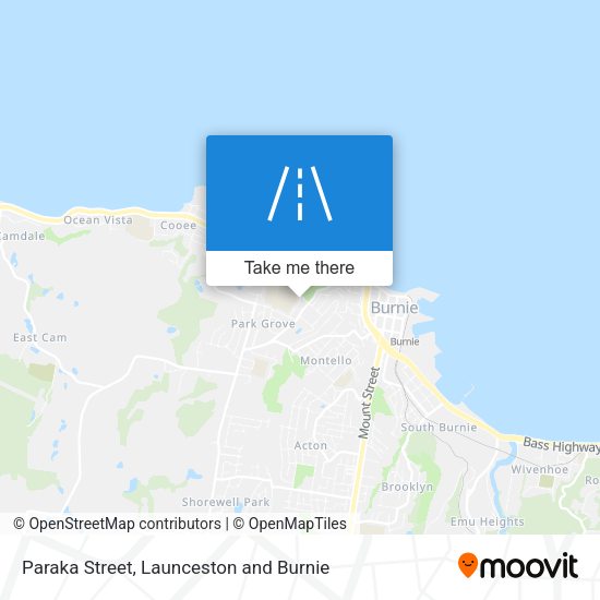 Paraka Street map