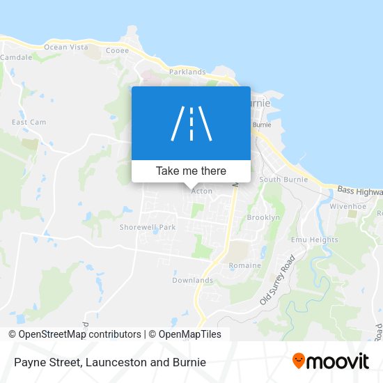 Payne Street map