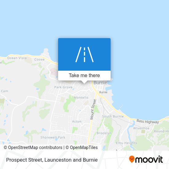 Prospect Street map