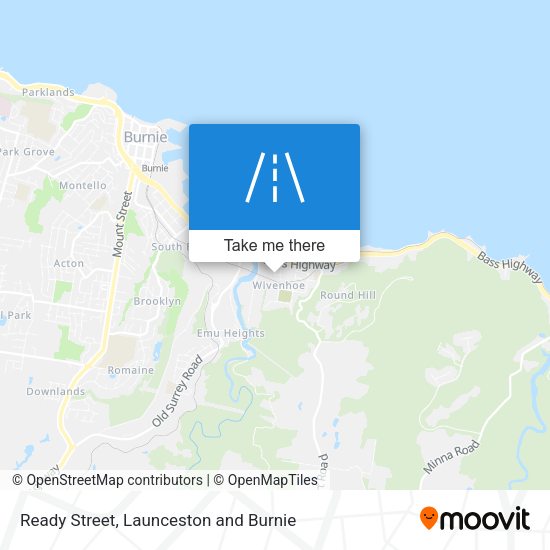 Ready Street map