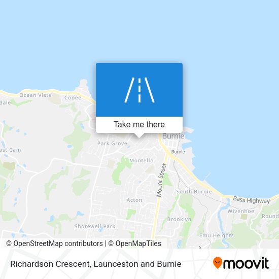 Richardson Crescent map
