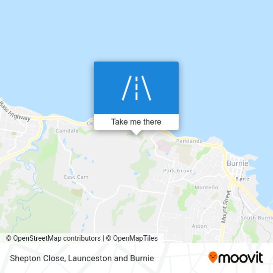 Shepton Close map