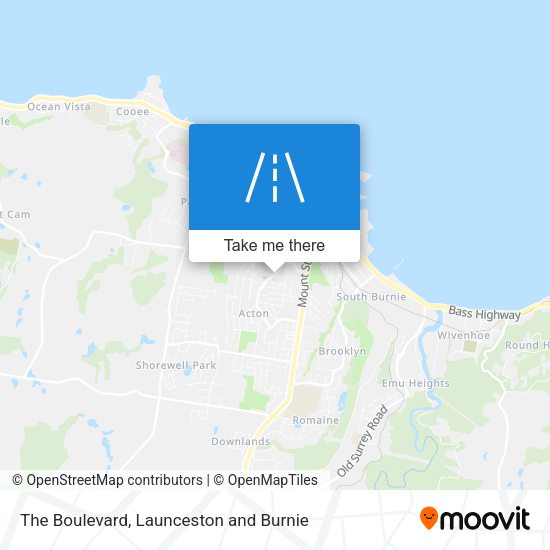 The Boulevard map