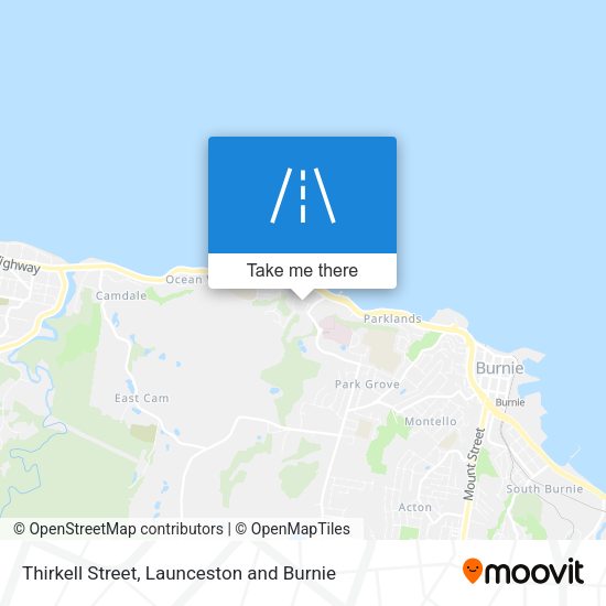 Thirkell Street map