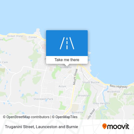 Truganini Street map