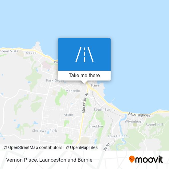Vernon Place map