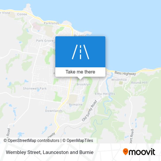 Wembley Street map