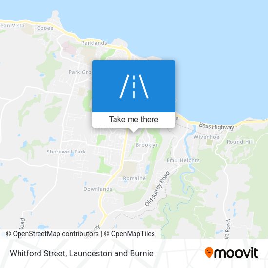 Whitford Street map
