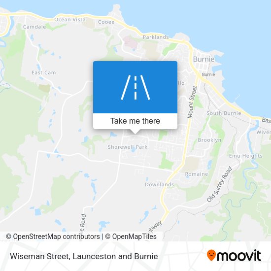 Wiseman Street map