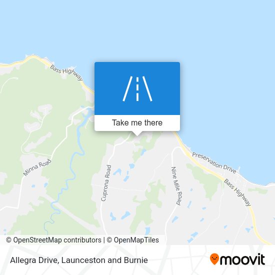 Allegra Drive map