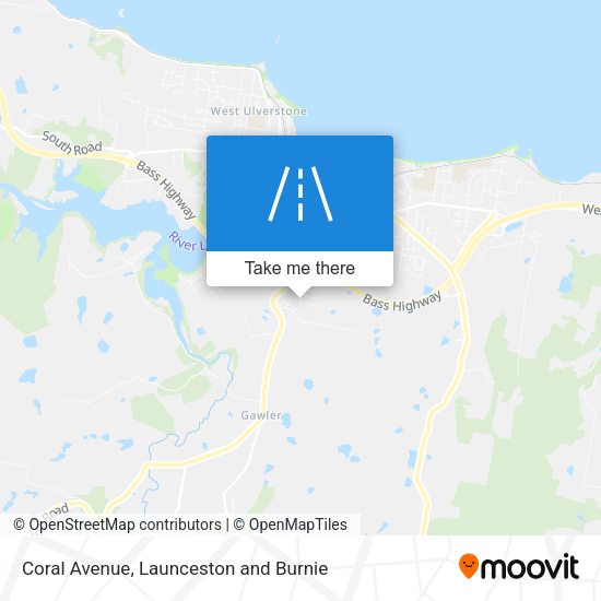 Coral Avenue map