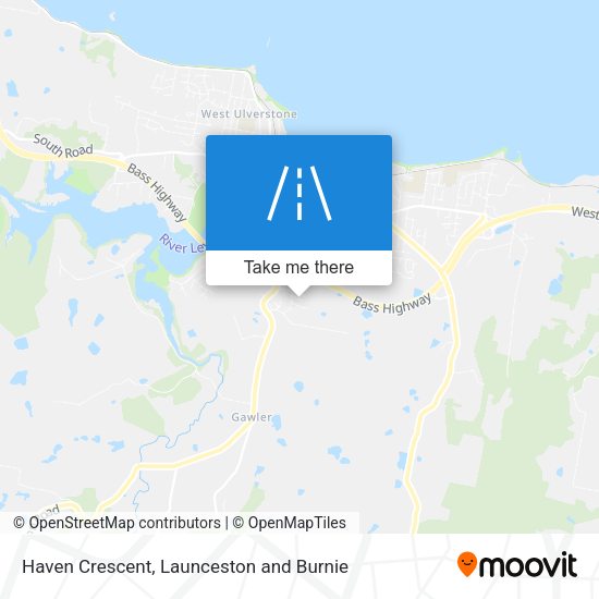 Haven Crescent map