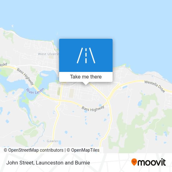 John Street map