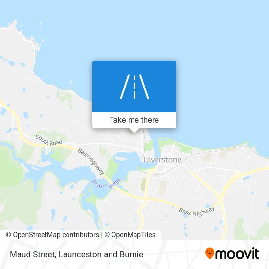 Maud Street map