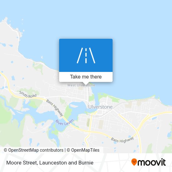 Moore Street map
